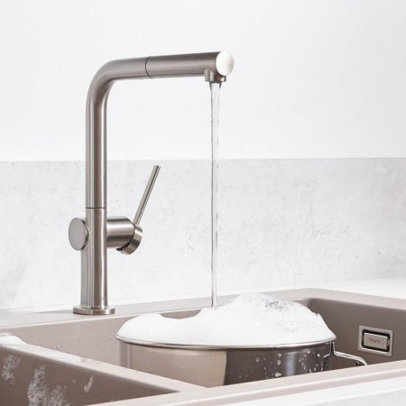 Смеситель для кухни Hansgrohe Talis M54 72808800 нержавеющая сталь