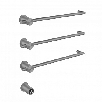 Полотенцесушитель электрический ABBER Charme AH4003BST сталь брашированная