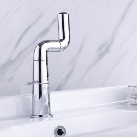 Смеситель для раковины Haiba HB10813, хром