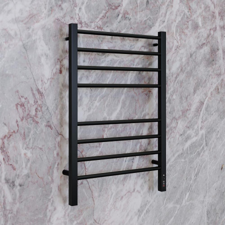 Полотенцесушитель электрический Terminus Сицилия П8 50х80 КС, черный муар