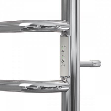 Полотенцесушитель электрический Point PN90846 П6 400x600 диммер справа, хром