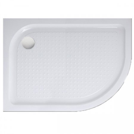Акриловый поддон для душа BelBagno Tray L 120x80x15 Белый L с антискользящим покрытием