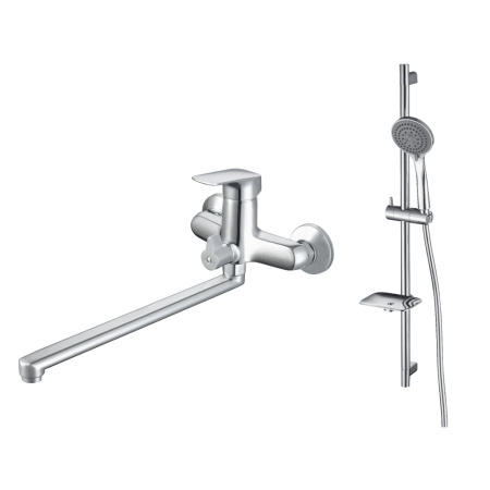 Смеситель для ванны с душем Aquatek AQ1033CR хром