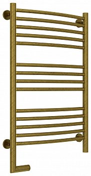 Полотенцесушитель электрический Сунержа Богема 2.0 80х50 состаренная бронза, подключение правое