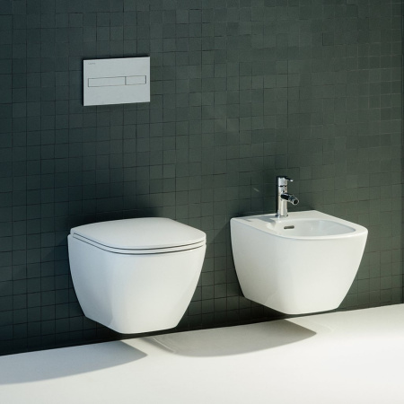 Унитаз подвесной безободковый Laufen Lua 8.2008.0.000.000.1 без сиденья