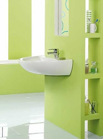 Раковина Jacob Delafon Patio 45 E4152-00 Белая