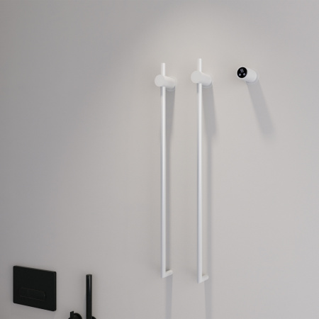 Полотенцесушитель электрический ABBER Charme AH4002MW белый матовый