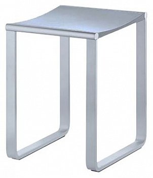 Стульчик Keuco Plan хром, светло-серый