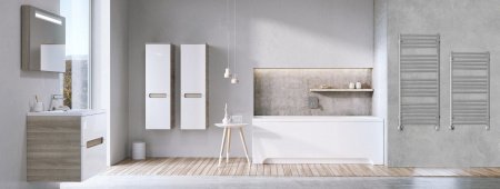 Полотенцесушитель водяной Ravak Norma 100х50 хром