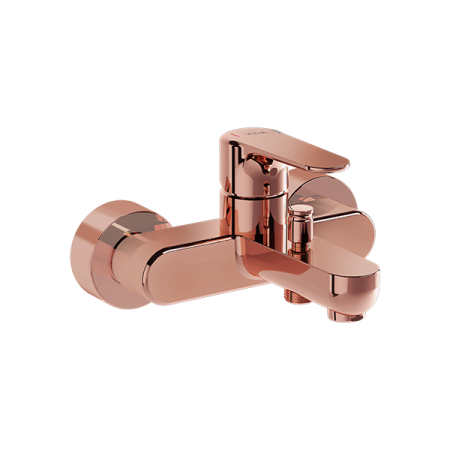 Смеситель для ванны с душем Vitra Root Round A4272526EXP медь