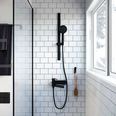 Душевой гарнитур Iddis Slide SLI1FB0i16 Черный