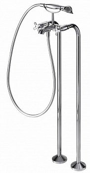 Смеситель для раковины Bravat Whirlpool F178112C хром