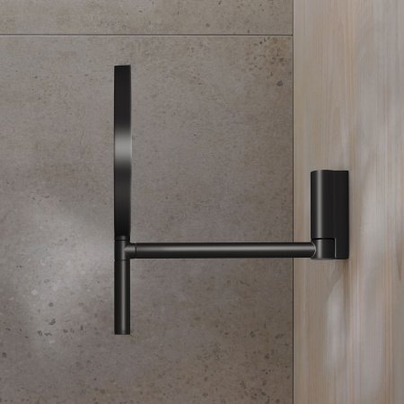 Косметическое зеркало Keuco Plan 17649370002 черный матовый