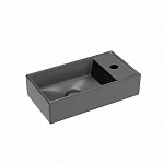 Раковина подвесная 40см Ceramica Nova Element CN6051LMDH антрацит матовый