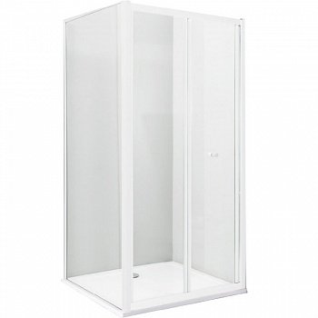 Душевой уголок Cezares Relax AHS-1 80х90 стекло прозрачное