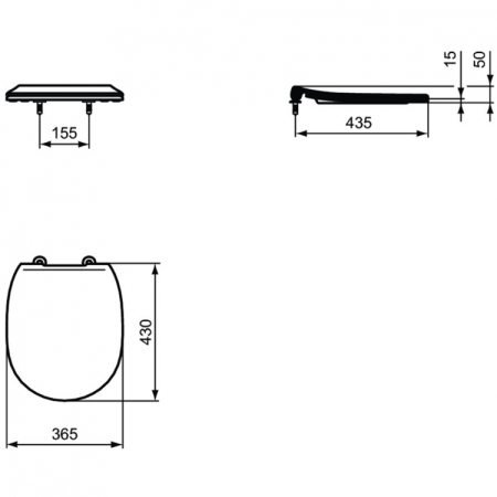 Промо-комплект 4 в 1 Ideal Standard с подвесным унитазом E047901 CONNECT AquaBlade® с сиденьем и крышкой E772401 CONNECT, встраиваемой инсталляцией R020467 PROSYS FRAME 120 M и механической панелью смыва R0108AA SOLEA M1