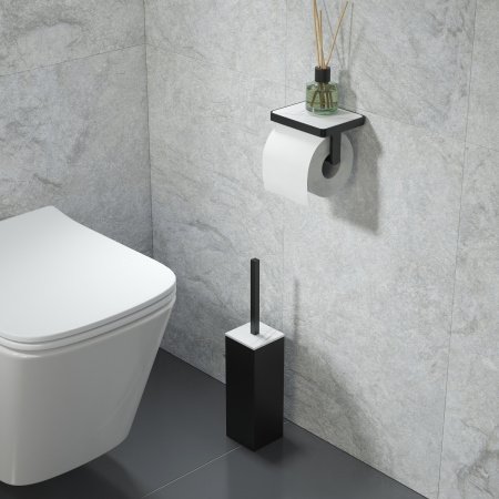 Держатель туалетной бумаги IDDIS On-X ONXBL01i43 черный матовый