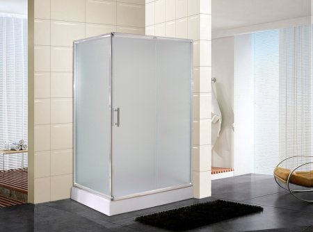 Душевой угол Esbano ES-8021 120x80x200 профиль хром, стекло матовое