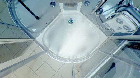 Душевая кабина Timo Standart T-1101 100x100x220 профиль хром матовый, стекло прозрачное