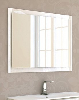 Зеркало Cezares 90 со встроенной LED подстветкой и сенсорным выключателем Touch System с встроенной подстветкой