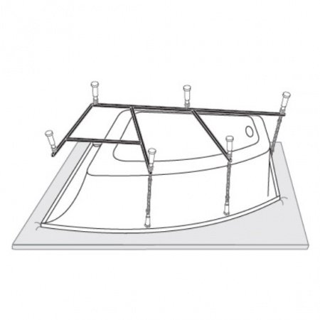 Каркас к ваннам Vagnerplast Selena, Melite 160x105