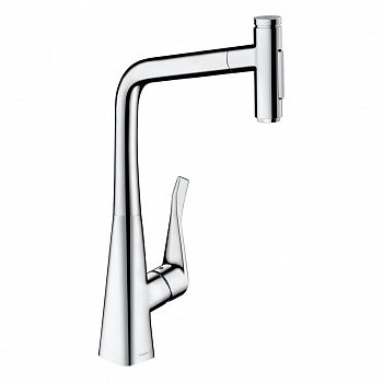 Смеситель для кухни Hansgrohe Metris Select M71 73816000 хром