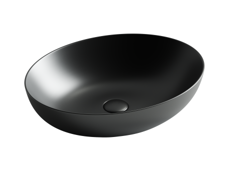 Раковина накладная 52см Ceramica Nova Element CN6017MB черный матовый