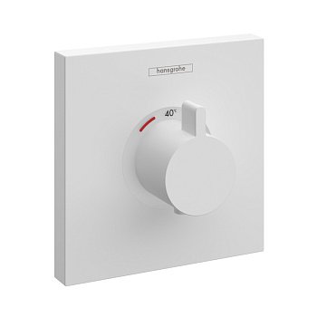 Термостат для душа Hansgrohe ShowerSelect 15760700 белый матовый