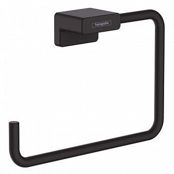 Полотенцедержатель Hansgrohe AddStories 41754670 черный матовый
