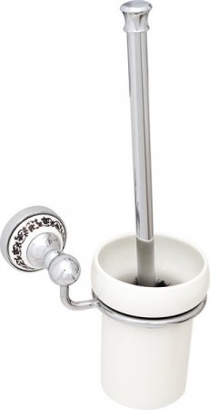 Ершик для унитаза Fixsen Bogema FX-78513А(78518) Хром Белый