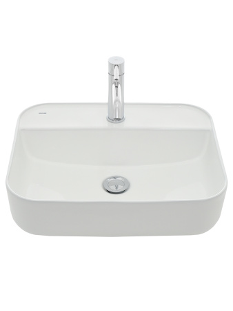 Раковина накладная 50.5см AQUAme AQM5001 белый