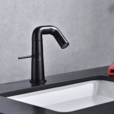 Смеситель для раковины Haiba HB10813-7, черный