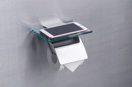 Держатель туалетной бумаги Rush Edge ED77131 Хром