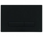 Кнопка смыва для унитазов OLI Pure 139181 черный матовый