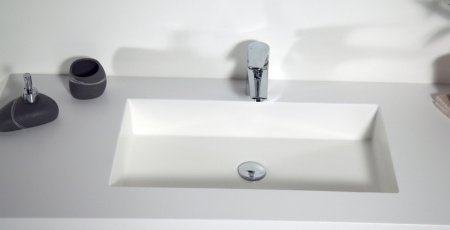 Раковина подвесная 54,5см MonteBianco Castello Uno 12113 белый матовый