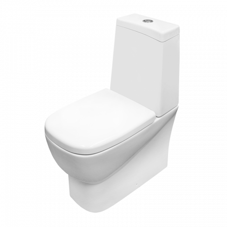 Унитаз-компакт Sanita Luxe Infinity DM INFSLCC01040522 с бачком и сиденьем микролифт