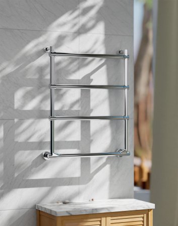 Полотенцесушитель электрический Margaroli Sole 5124704CRNB 64х50см хром