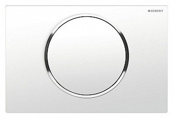 Кнопка смыва Geberit Sigma 10 115.758.KJ.5 белый/хром глянцевый