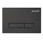 Панель смыва AQUAme AQM4103B черный матовый