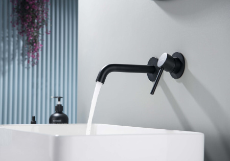 Смеситель для раковины Aquatek Европа AQ1313MB черный матовый