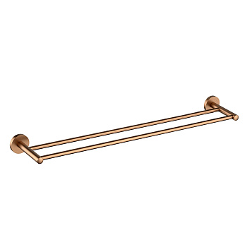 Полотенцедержатель 60см двойной Timo Saona 13056/19 розовое золото