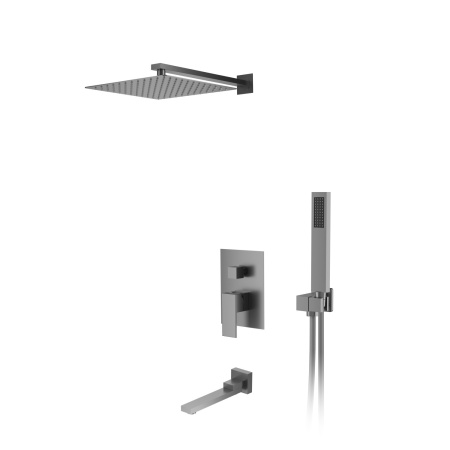 Душевая система встраиваемая D&K Bayern.Liszt DA1515606A04, серый графит