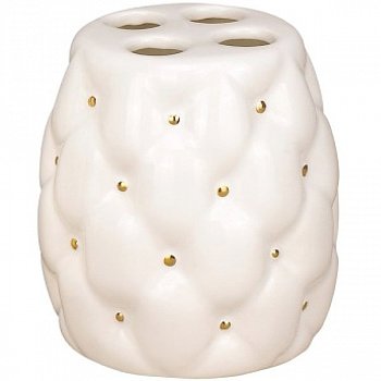 Держатель зубных щеток Fixsen Sovy FX-A155-D1-2 Белый Золото