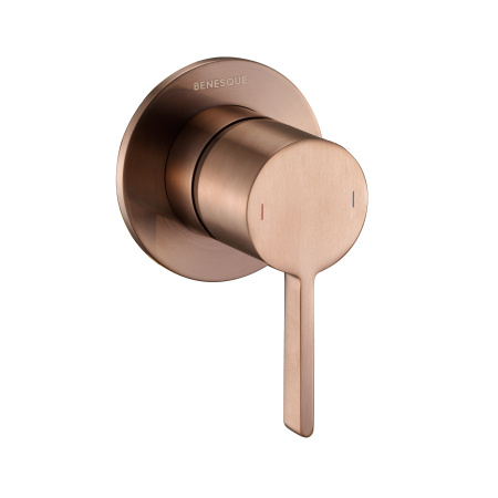 Смеситель для душа Benesque Lumiere 12010206 бронза брашированная