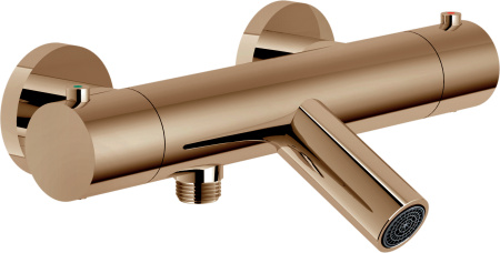Термостат для ванны с душем Nobili Velis VE125010/1RCP красное золото