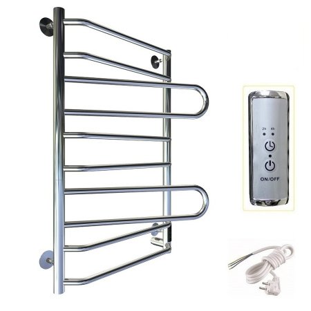 Полотенцесушитель электрический Тругор Пэк серия 18 80х50 хром, правый