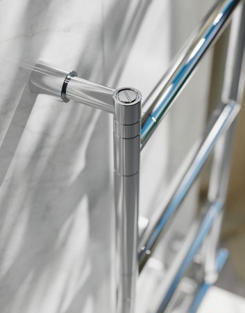 Полотенцесушитель электрический Margaroli Sereno 582-4 5823204CRNB 726х420 хром