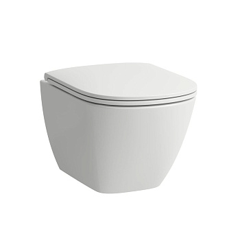 Унитаз подвесной безободковый Laufen Lua 8.2008.0.000.000.1 без сиденья