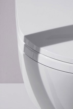 Унитаз биде Laufen Cleanet Riva Rimless 8.2069.1 подвесной с сиденьем Микролифт