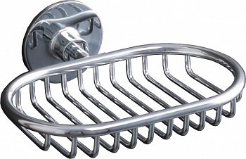 Мыльница Fixsen Round FX-92109 Хром